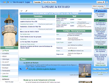 Tablet Screenshot of phare-richard.com